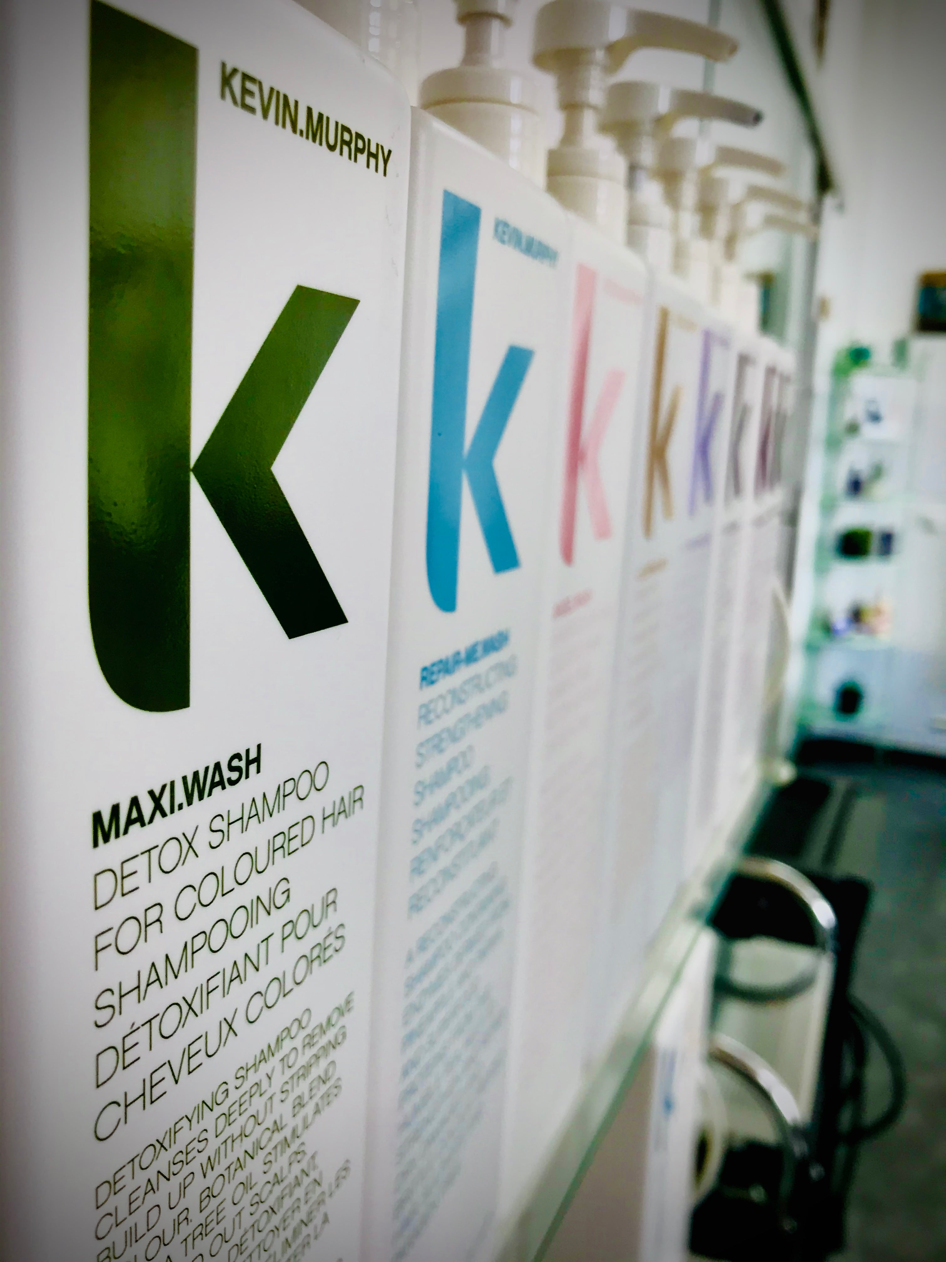 Kevin Murphy Produkte im Regal